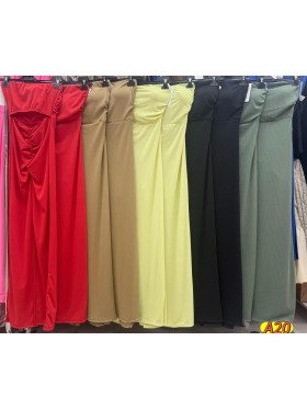 Sukienki damskie Włoskie ,size UNI, paczka 6szt,mix kolor