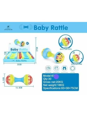 ZABAWKI baby rattle,8SZT / PACZKA, KOLOR JAK NA ZDZIĘCIU