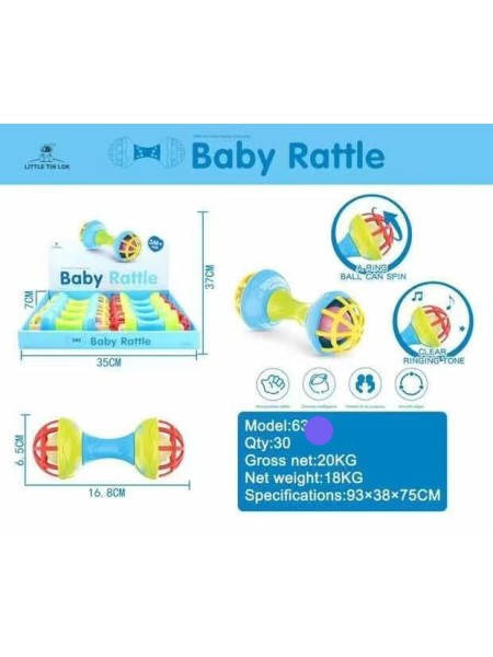ZABAWKI baby rattle,8SZT / PACZKA, KOLOR JAK NA ZDZIĘCIU