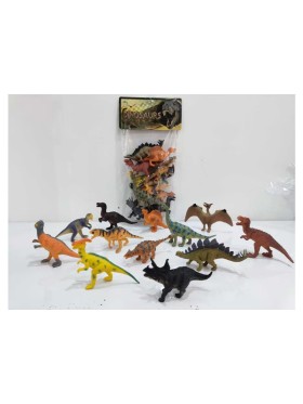ZABAWKI animals,6SZT / PACZKA, KOLOR JAK NA ZDZIĘCIU