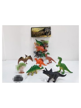 ZABAWKI animals,6SZT / PACZKA, KOLOR JAK NA ZDZIĘCIU