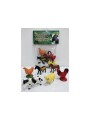 ZABAWKI animals,6SZT / PACZKA, KOLOR JAK NA ZDZIĘCIU