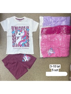 Komplety  DZIECIĘCA ,size 3-10lat,paczka 5szt,1kolor