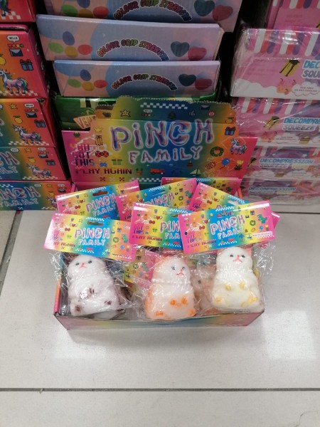ZABAWKI PINCH ,12SZT / PACZKA, KOLOR JAK NA ZDZIĘCIU