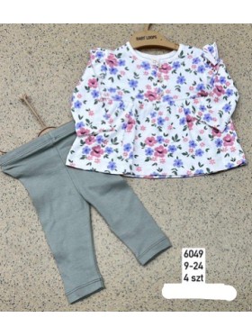 Komplet DZIECIĘCA ,size 9-24m,paczka 4szt,1kolor