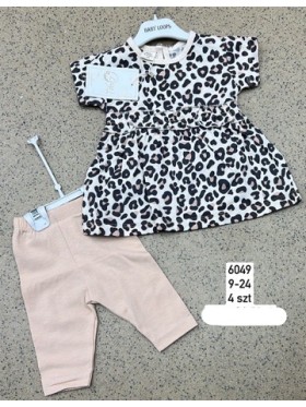 Komplet DZIECIĘCA ,size 9-24m,paczka 4szt,1kolor