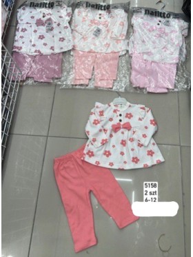 Komplet  DZIECIĘCA ,size 6-12m,paczka 2szt,1kolor