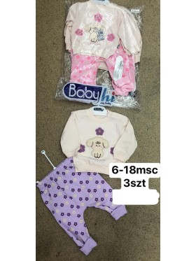 Komplet  DZIECIĘCA ,size 6-18m,paczka 3szt,1kolor