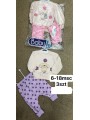 Komplet  DZIECIĘCA ,size 6-18m,paczka 3szt,1kolor
