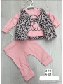 Komplet DZIECIĘCA ,size 3-12m,paczka 4szt,1kolor