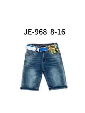 Spodenki jeans dzieciece 8-16 lat, paczka 10szt, 1 kolor