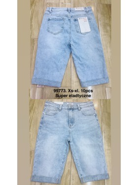 Spodenki jeansowe damskie  ,size XS-XL, paczka 10szt,