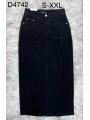 Spódnica długa jeansowa damska ,size S-2XL, paczka 10szt,