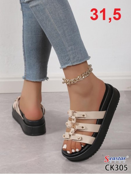 Buty Klapki Damskie (36-41,12par)