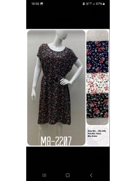 Sukienki damskie  ,size m-4xl, paczka 12szt ,mix kolor