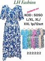Sukienki damskie  ,size l-2xl, paczka 12szt ,mix kolor