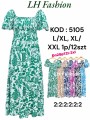 Sukienki damskie  ,size l-2xl, paczka 12szt ,mix kolor