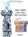 Sukienki damskie  ,size l-3xl, paczka 12szt ,mix kolor