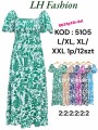 Sukienki damskie  ,size l-2xl, paczka 12szt ,mix kolor
