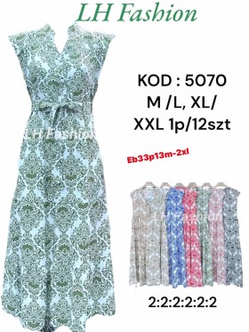 Sukienki damskie  ,size m-2xl, paczka 12szt ,mix kolor