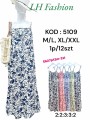 Sukienki damskie  ,size m-2xl, paczka 12szt ,mix kolor