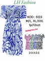 Sukienki damskie  ,size m-2xl, paczka 12szt ,mix kolor