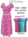 Sukienki damskie  ,size l-3xl, paczka 12szt ,mix kolor