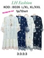 Sukienki damskie  ,size l-2xl, paczka 12szt ,mix kolor