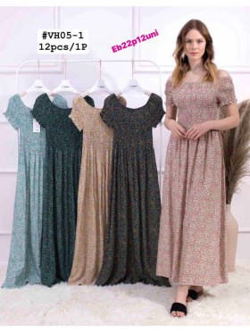 Sukienki damskie  ,size uni, paczka 12szt ,mix kolor