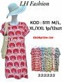 Sukienki damskie  ,size m-2xl, paczka 12szt ,mix kolor