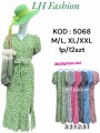 Sukienki damskie  ,size m-2xl, paczka 12szt ,mix kolor