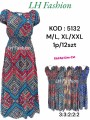 Sukienki damskie  ,size m-2xl, paczka 12szt ,mix kolor