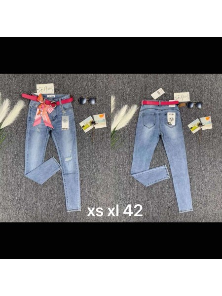 Jeansy damskie M'sara,size 26-31, paczka 10szt,