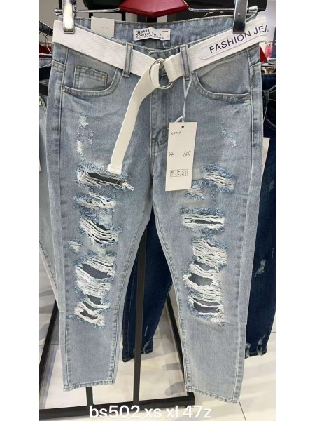 Jeansy damskie M'sara,size XS-XL, paczka 10szt,
