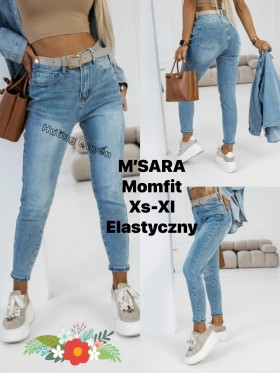 Jeansy damskie M'sara,size XS-XL, paczka 10szt,