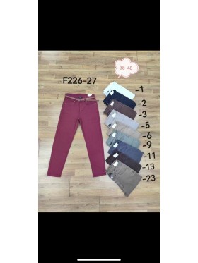 Jeansy damskie ,size 38-48, paczka 12szt,1 kolor