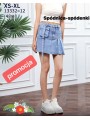 Spódnica krótka jeansowa damska ,size xs-xl, paczka 12szt,