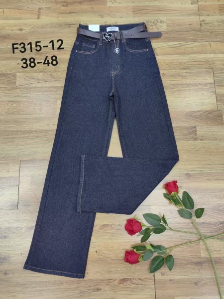 Jeansy damskie ,size 38-48, paczka 12szt,