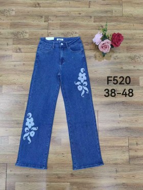 Jeansy damskie ,size 38-48, paczka 12szt,