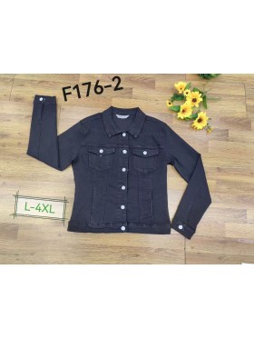Kurtki Jeansowe damskie ,size l-4xl, paczka 10szt,