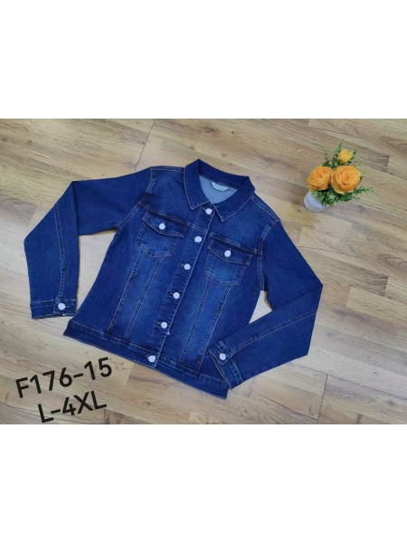 Kurtki Jeansowe damskie ,size l-4xl, paczka 10szt,