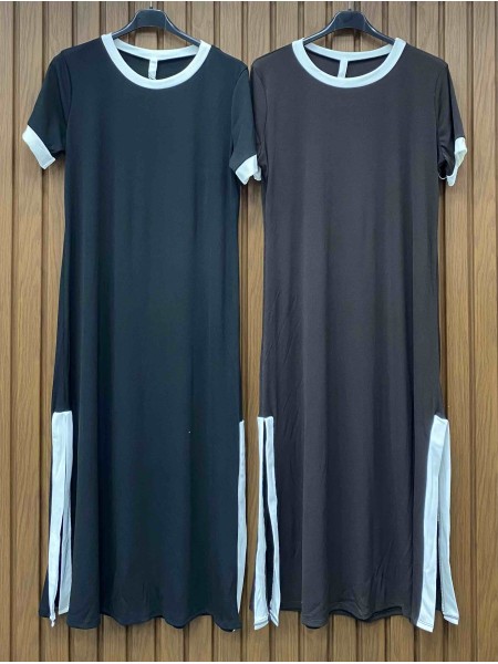 Sukienki damskie Włoskie , Size uni,paczka 6szt,mix kolor
