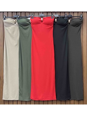 Sukienki damskie Włoskie , Size uni,paczka 6szt,mix kolor