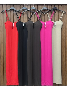Sukienki damskie Włoskie , Size uni,paczka 6szt,mix kolor