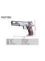 ZABAWKI  Pistolet,6SZT/PACZKA,KOLOR JAK NA ZDZIĘCIU