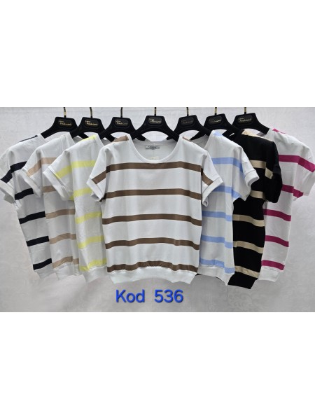 Bluzki damskie Tureckie, size standard ,paczka 12szt mix kolor