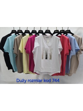 Bluzki damskie Tureckie, size standard ,paczka 12szt mix kolor