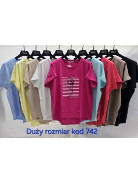 Bluzki damskie Tureckie, size standard ,paczka 12szt mix kolor