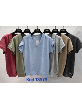 Bluzki damskie Tureckie, size standard ,paczka 12szt mix kolor