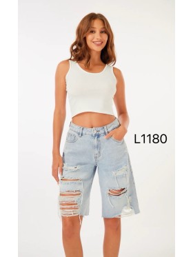 Spodenki jeansowe damskie  ,size XS-XL, paczka 10szt,